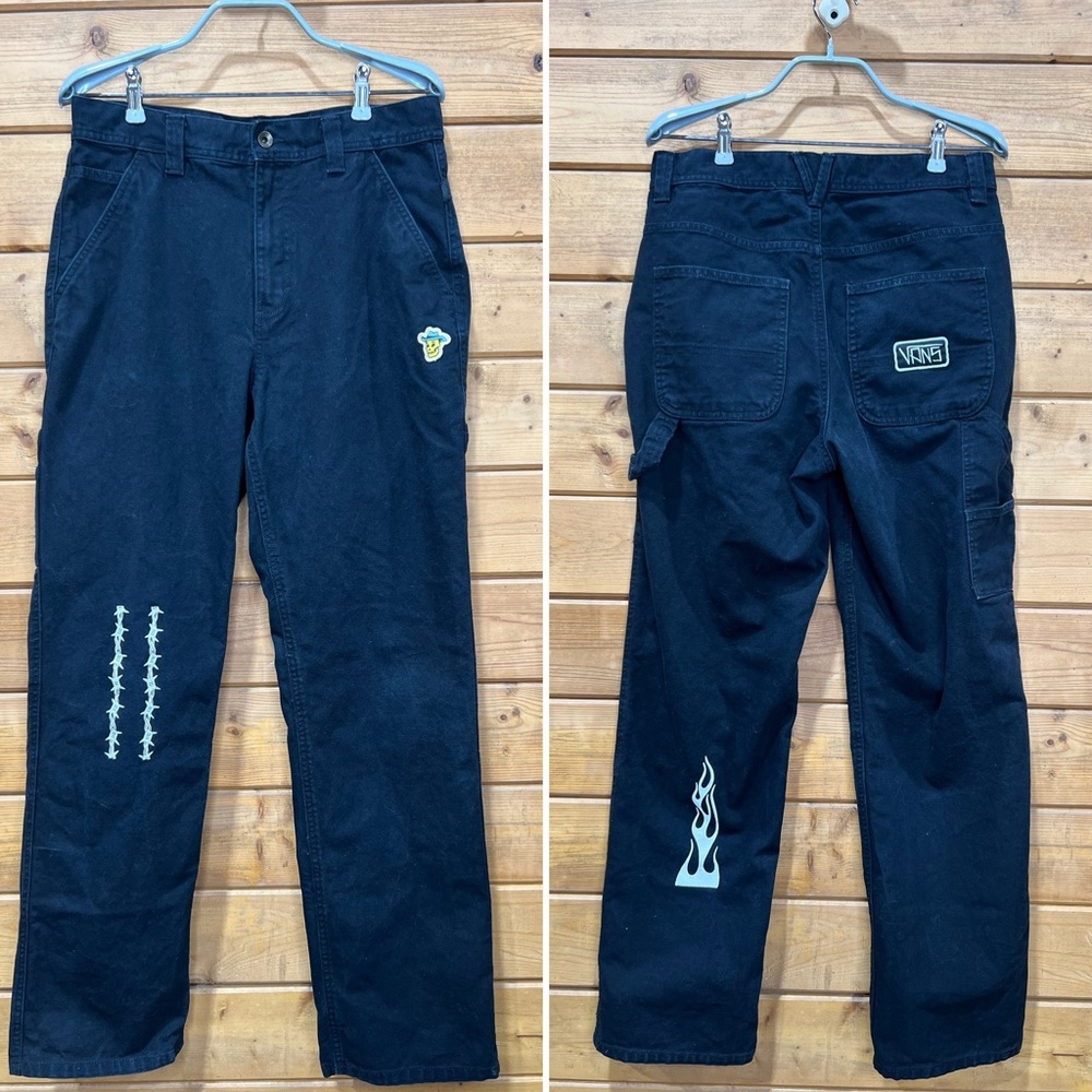 Vans x Elijah Berle Collaboration Carpenter Pants – Skater Style Size 30